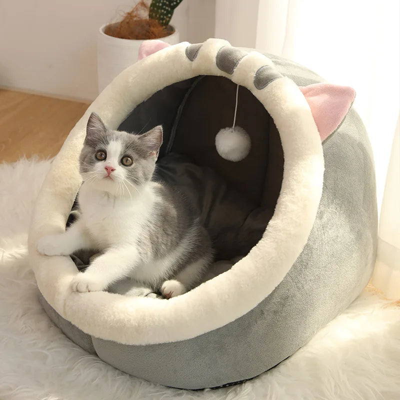Cat Bed Cartoon Pet Bed Cave Cats Bed