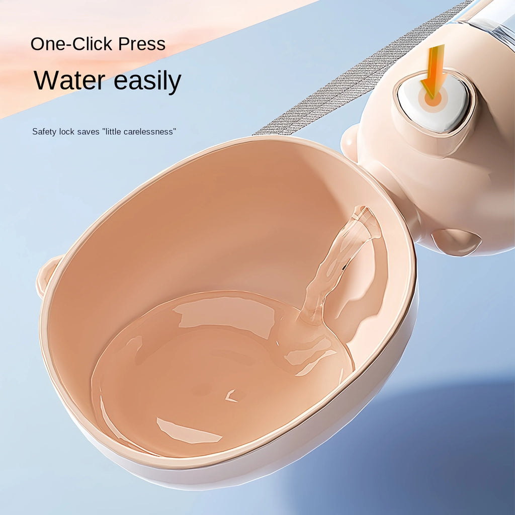 Dog Portable Water & Food Bowl Dog Cat Travel Pet Water Cup Bottle With Food Dispenser Pet Dog Supplies