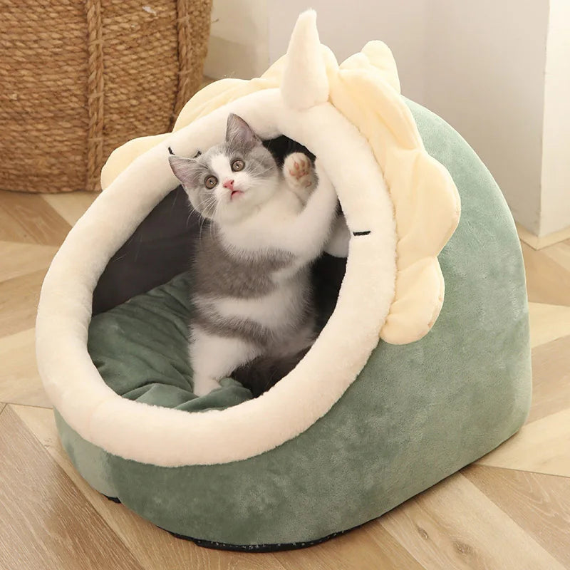 Cat Bed Cartoon Pet Bed Cave Cats Bed